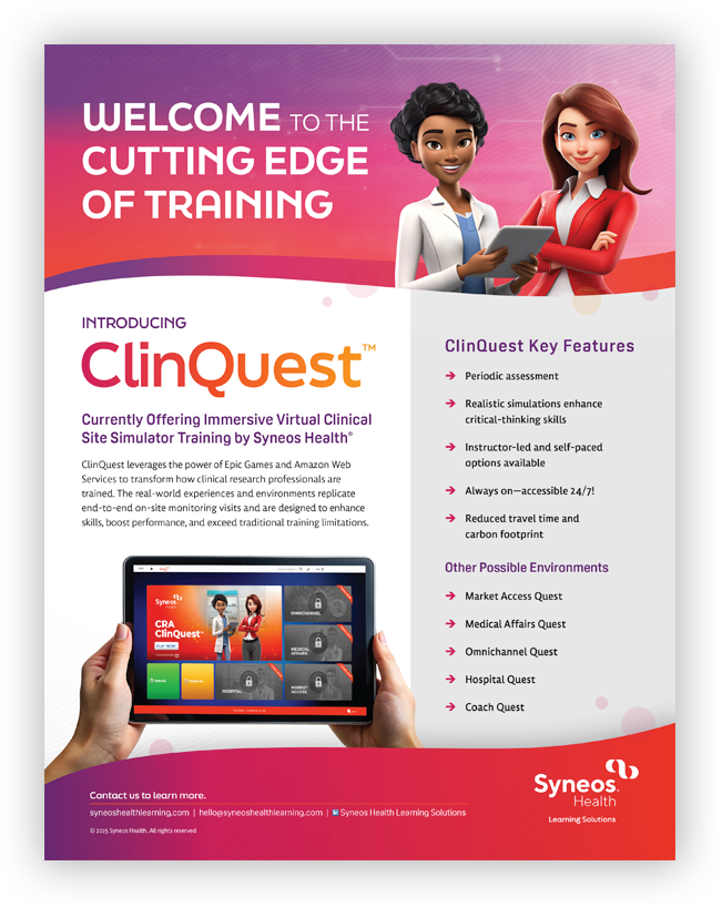 ClinQuest training overview