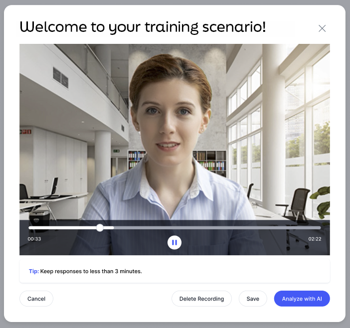 Verbalizer 2.0 interactive practice interface